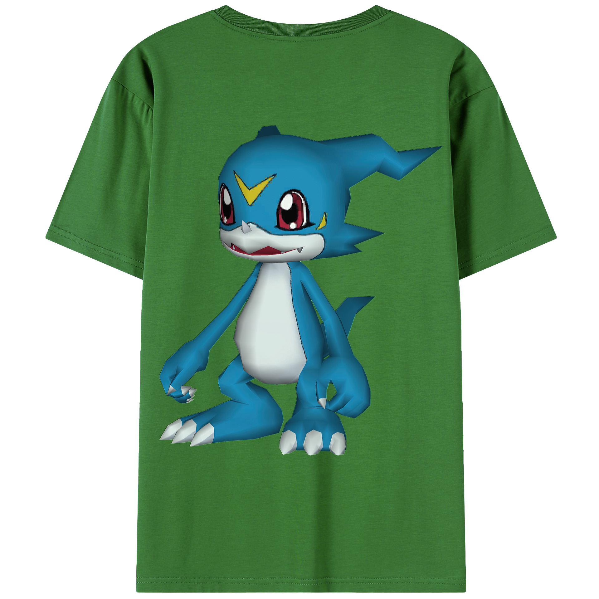 （画像用） Digimon デジタルモンスター/デジモン レディース半袖Tシャツ(バックプリント)